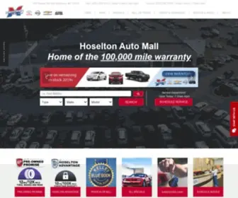 Hoselton.com Screenshot