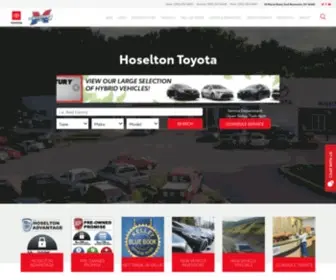 Hoseltontoyota.com Screenshot
