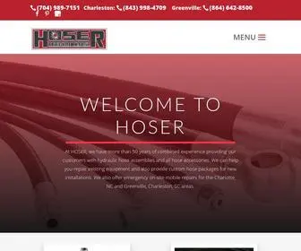 Hoserinc.com(One-Stop Shop for All of Your Hose Needs in Monroe, NC) Screenshot