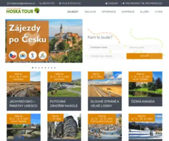 Hoska-Tour.cz(CK HOŠKA TOUR) Screenshot