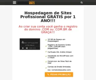 Hospedagensgratis.com(Hospedagensgratis) Screenshot