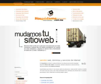 Hospedame.mx(Hospedaje Web) Screenshot