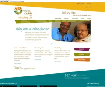 Hospicecalumet.org(Hospice Of Calumet) Screenshot