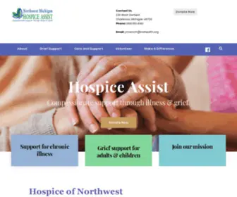 Hospicenwm.org(Hospice of Northwest Michigan) Screenshot