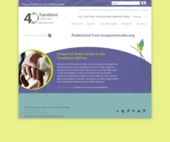 Hospiceofwake.org(Hospice of Wake County) Screenshot