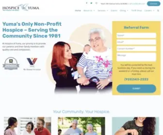 Hospiceofyuma.com(Hospice of Yuma) Screenshot