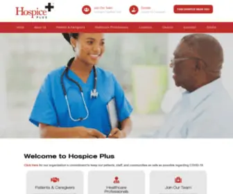 Hospiceplus.net(Hospice Plus) Screenshot