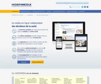 Hospimedia.fr(HOSPIMEDIA, l) Screenshot
