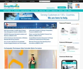 Hospimedica.com(Daily clinical news) Screenshot