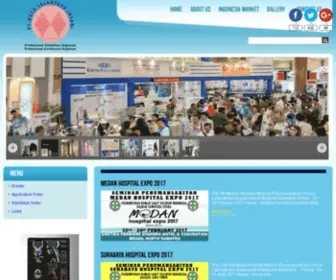 Hospital-Expo.com(PT.Okta Sejahtera Insani) Screenshot