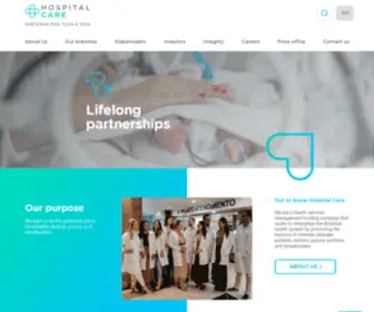 Hospitalcare.com.br(Hospital Care) Screenshot