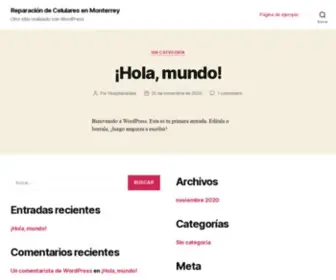 Hospitalcelular.net(Reparación de Celulares en Monterrey) Screenshot