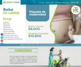 Hospitalcolima.com(Hospital Colima) Screenshot