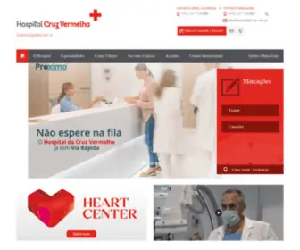 Hospitalcruzvermelha.pt(Hospital Cruz Vermelha Portuguesa HCVP) Screenshot