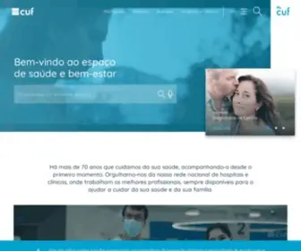 Hospitalcufporto.pt(CUF) Screenshot