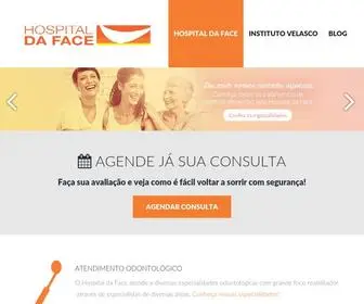 Hospitaldaface.com.br(Hospital da Face) Screenshot