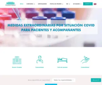 Hospitaldemolina.es(Tu hospital de confianza) Screenshot