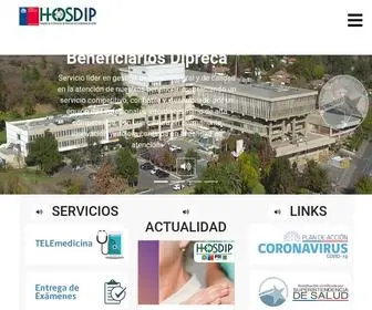 Hospitaldipreca.cl(Hospital Dipreca) Screenshot