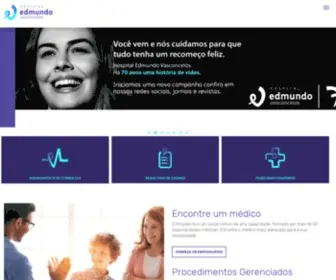 Hospitaledmundovasconcelos.com.br(Hospital Edmundo Vasconcelos) Screenshot