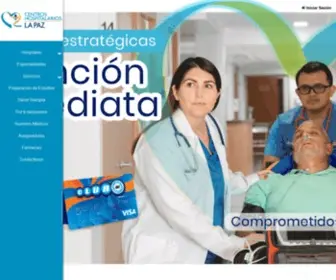 Hospitaleslapaz.com(La Paz) Screenshot