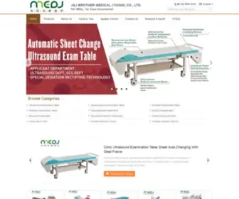 Hospitalexaminationtable.com(Quality Ultrasound Examination Table & Gynecological Examination Table Manufacturer) Screenshot