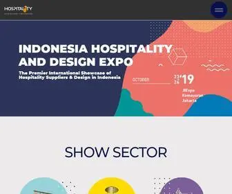 Hospitality-Indonesia.com(Hospitality Indonesia) Screenshot