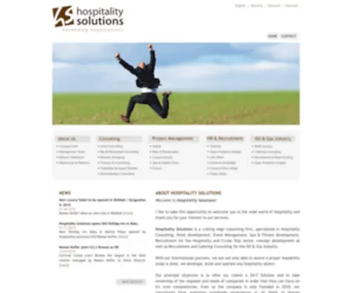 Hospitality-Solutions.org(Hospitality Solutions) Screenshot