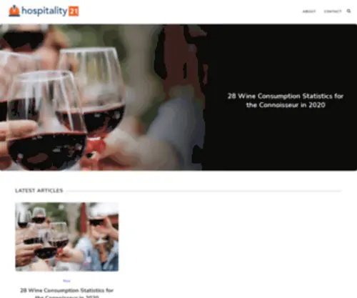 Hospitality21.com(My WordPress Blog) Screenshot