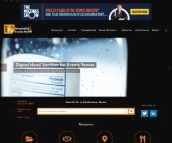 Hospitalityandeventsnorth.com(Hospitality and Events North) Screenshot