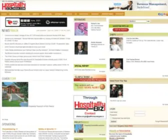 Hospitalitybizindia.com(Hospitality Biz India) Screenshot