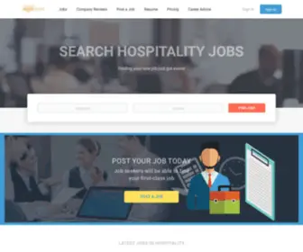 Hospitalityjobshunt.com(Hospitality Jobs) Screenshot