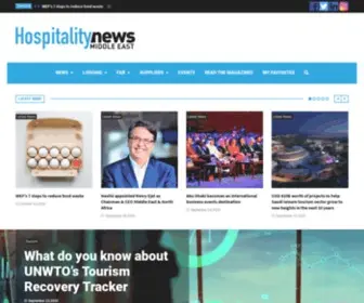 Hospitalitynewsmag.com(Hospitality news middle east) Screenshot