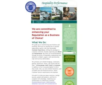 Hospitalityperformance.com(Committed to Enhancing your Reputation as a Destination of Choice) Screenshot