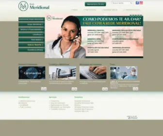 Hospitalmeridional.com.br(Rede Meridional) Screenshot