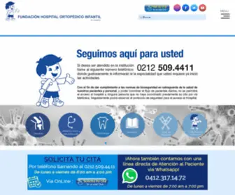 Hospitalortopedicoinfantil.com(Fundación Hospital Ortopédico Infantil) Screenshot