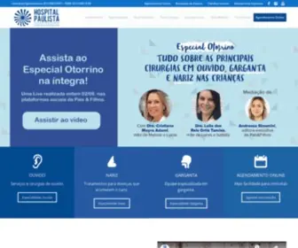 Hospitalpaulista.com.br(Hospital Paulista) Screenshot