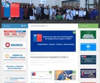 Hospitalpencolirquen.cl(Hospital) Screenshot