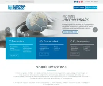 Hospitalprivado.com.ar(HOSPITAL PRIVADO Universitario de C) Screenshot