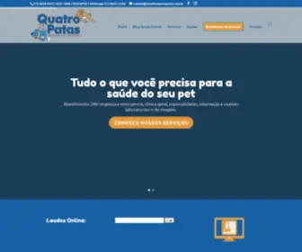 Hospitalquatropatas.com.br(Quatro Patas) Screenshot