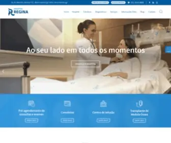 Hospitalregina.com.br(Hospital Regina) Screenshot