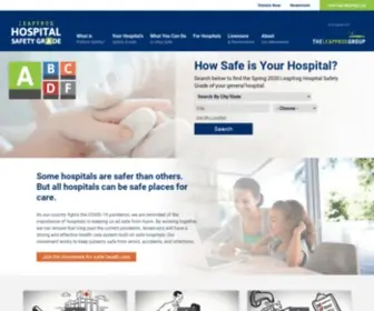 Hospitalsafetyscore.org(Hospital Safety Grade) Screenshot