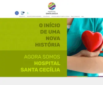 Hospitalsantaceciliavr.org.br(INÍCIO) Screenshot