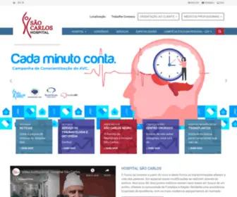 Hospitalsaocarlos.com.br(Hospital são carlos) Screenshot