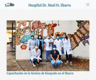 Hospitalsbarra.com.ar(Hospital Dr) Screenshot