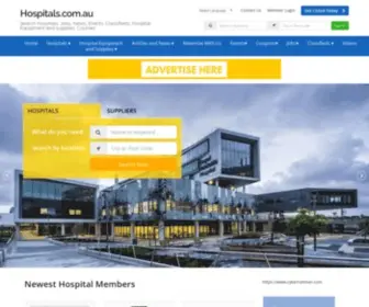 Hospitals.com.au(Debug in Sydney) Screenshot