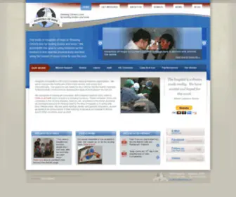 Hospitalsofhope.org(Hospitals of Hope) Screenshot