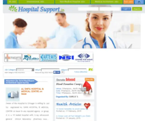 Hospitalsupport.in(My blog) Screenshot