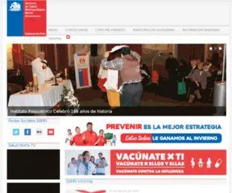 Hospitaltiltil.cl(Hospital Comunitario Til Til) Screenshot