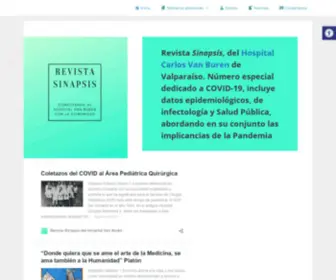 Hospitalvanburen.cl(Revista Sinapsis del Hospital Van Buren) Screenshot