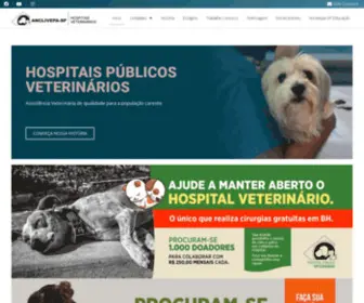 Hospitalveterinariopublico.com.br(Anclivepa-SP | Hospitais Veterinários) Screenshot